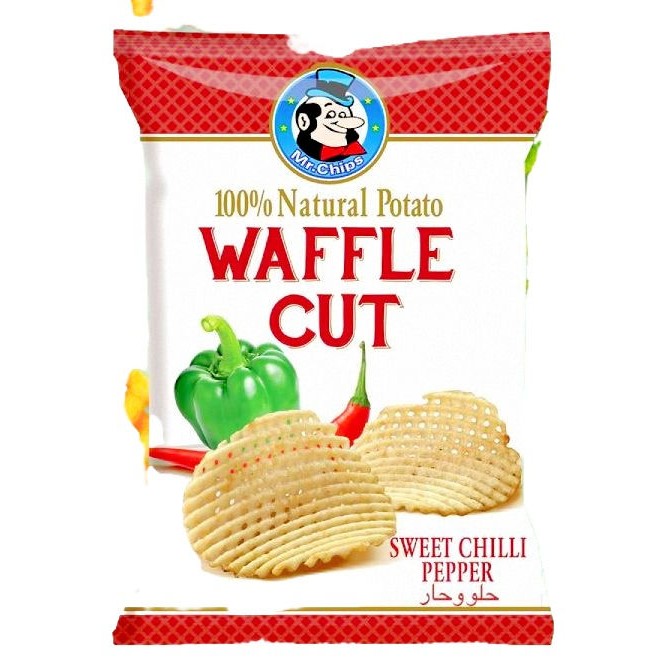 MR. CHIPS WAFFEL CUT SWEET CHILLI 75 GM