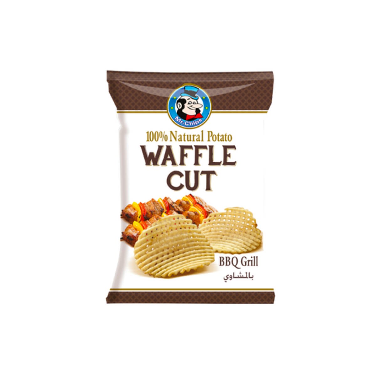 MR. CHIPS WAFFEL CUT BBQ 75 GM