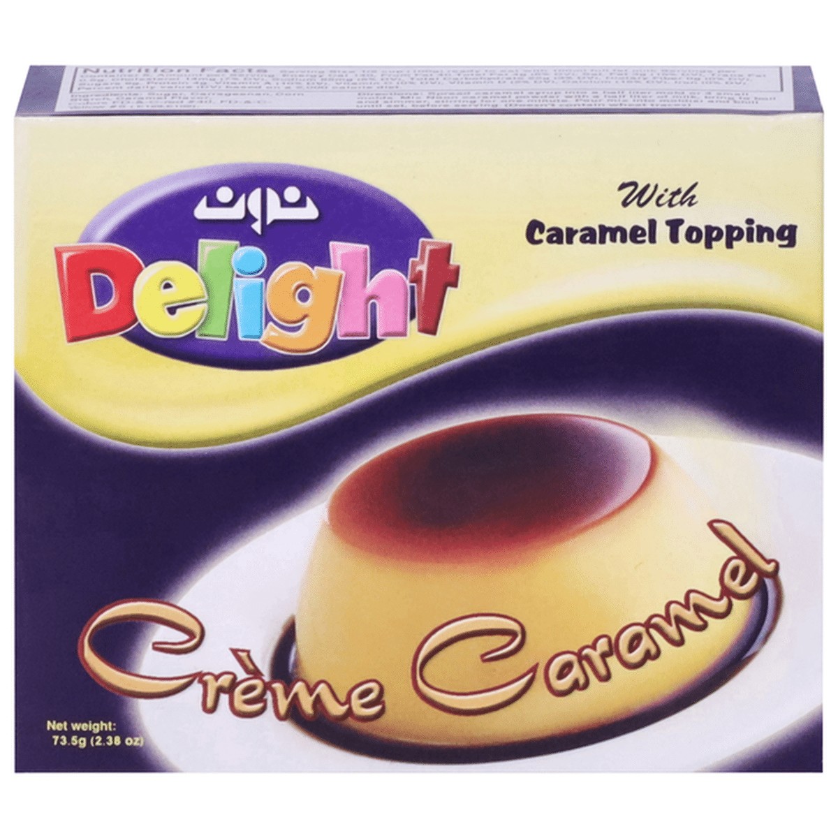 DELIGHT CREME CARAMEL 73 GM