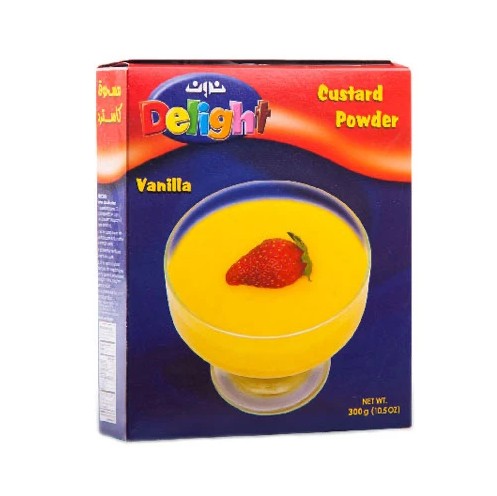 Delight Custard Vanilla 300 GM