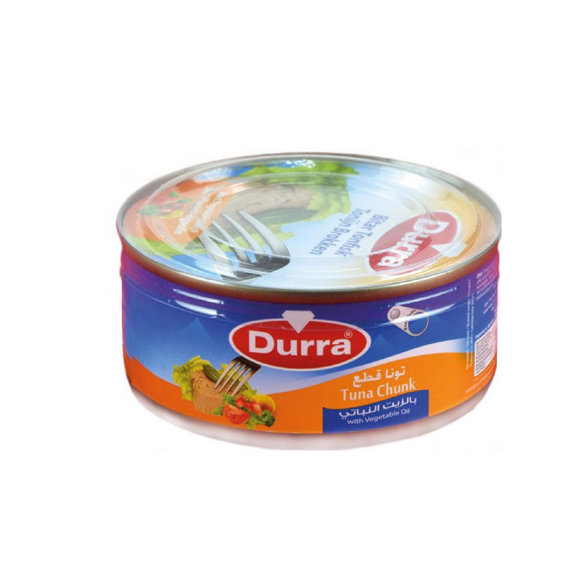 DURRA TUNA CHUNKS IN VEGETABLE OIL 160 GM