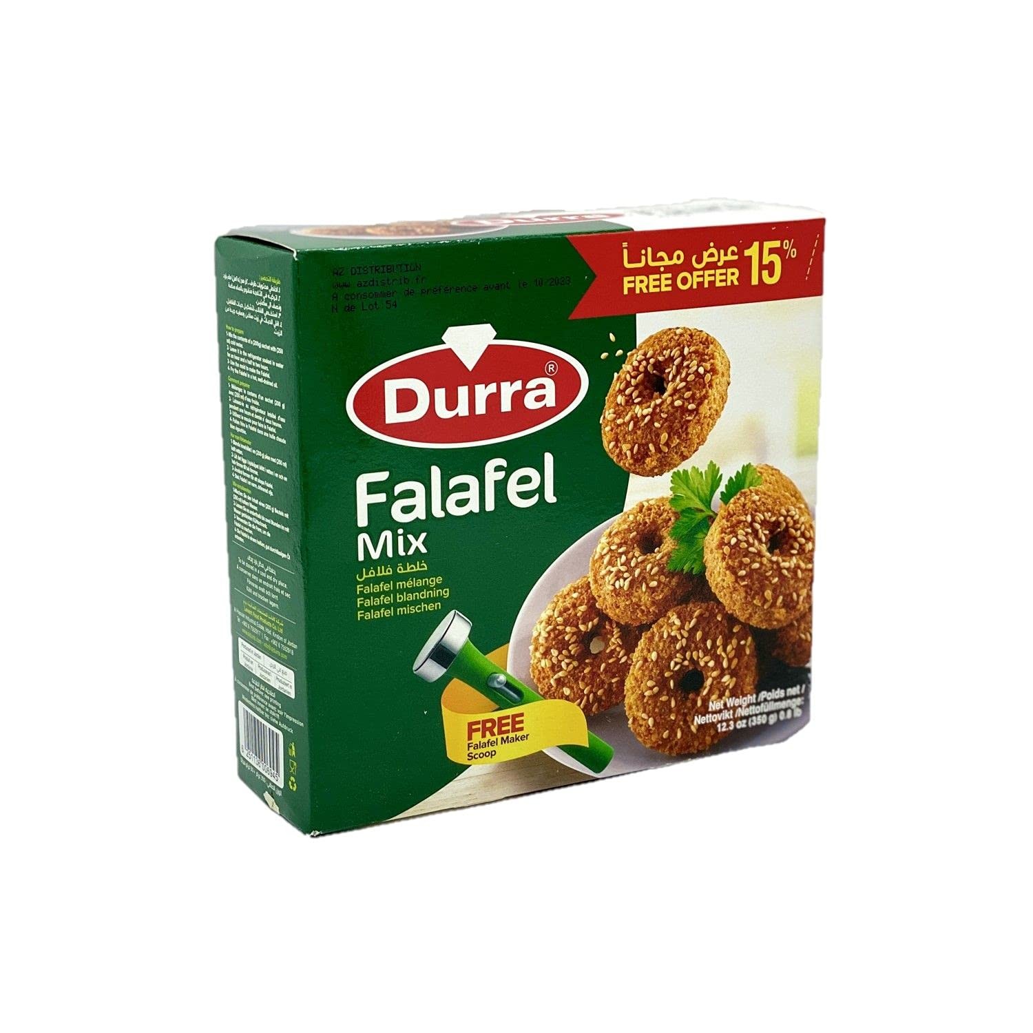 Durra Falafel Mix / With Mold 400 GM