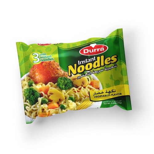 DURRA NOODLES VEGETABLE 75 GM
