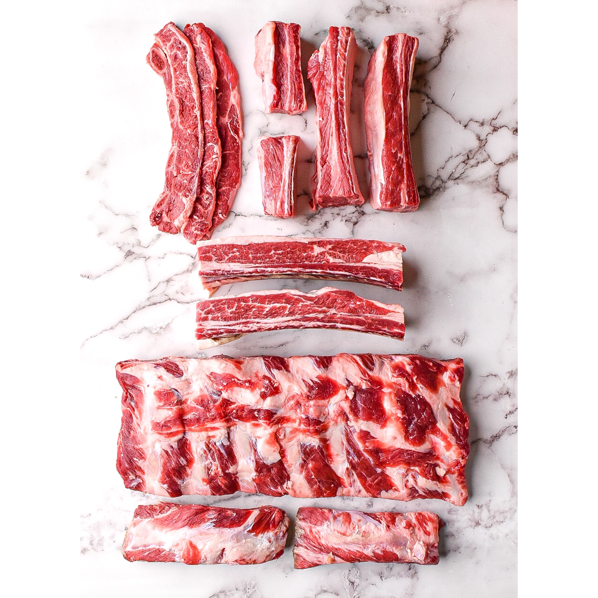Fresh Cow Baby Ribs 3 LBS