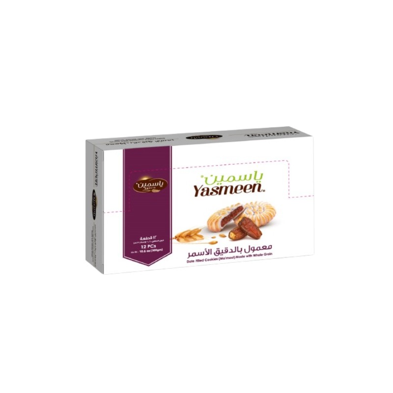 YASMEEN MAMOUL WHOLE WHEAT 300 GM