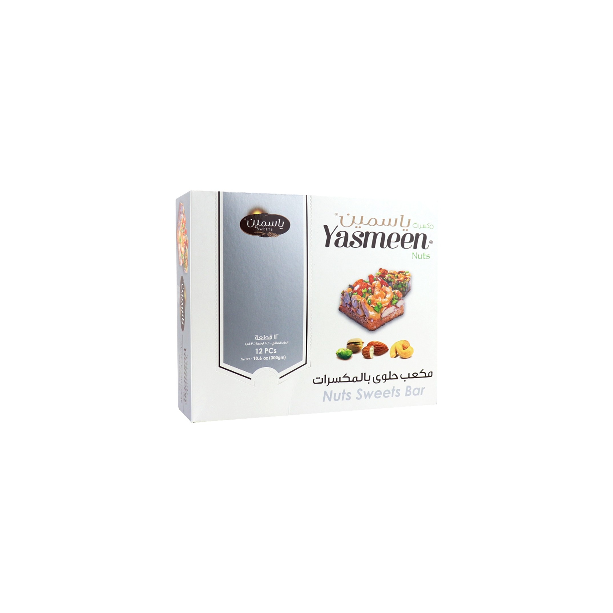 YASMEEN NUTS SWETS BAR 300 GM