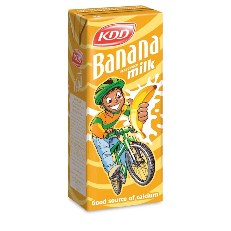 KDD Banana Milk Drink 180 ML