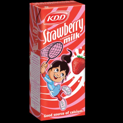 KDD Straberry Milk 180 ML