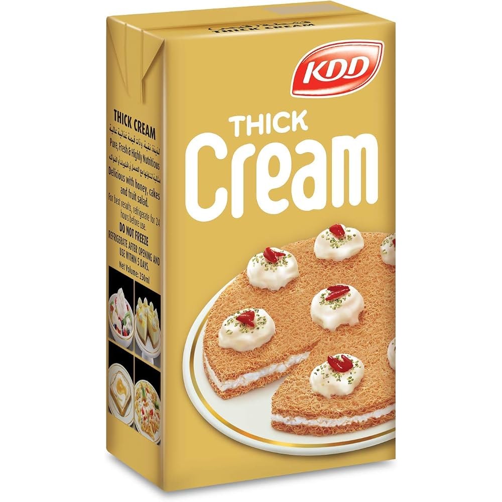 KDD Thick Cream Kashta 250 ML