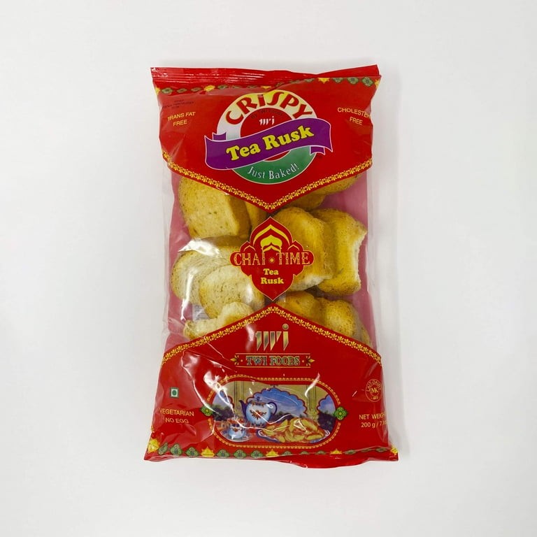 Crispy Crispy Tea Rusk Red 7.1 OZ