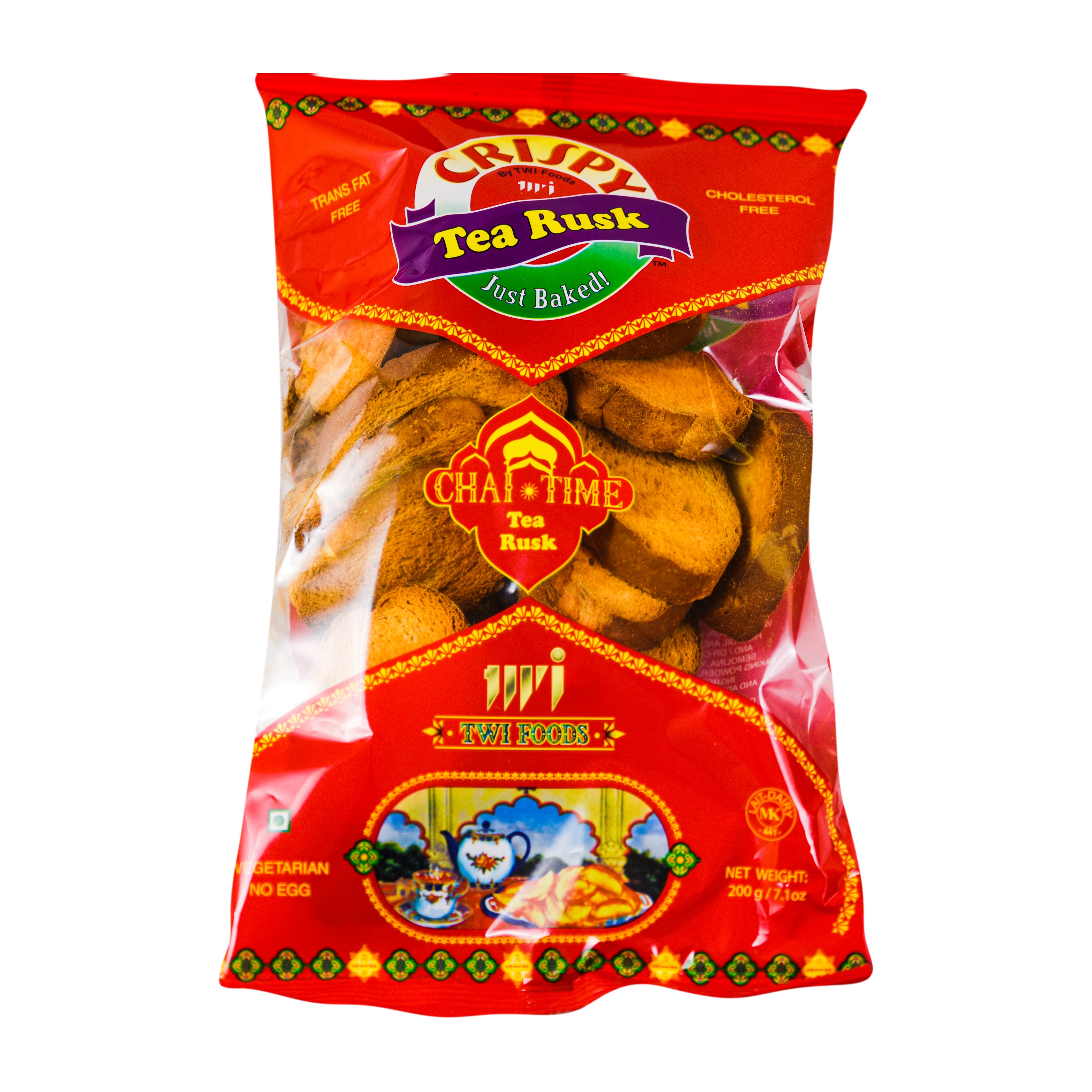 CRISPY JUST BAKED Tea Rusk Crispy 200 GM