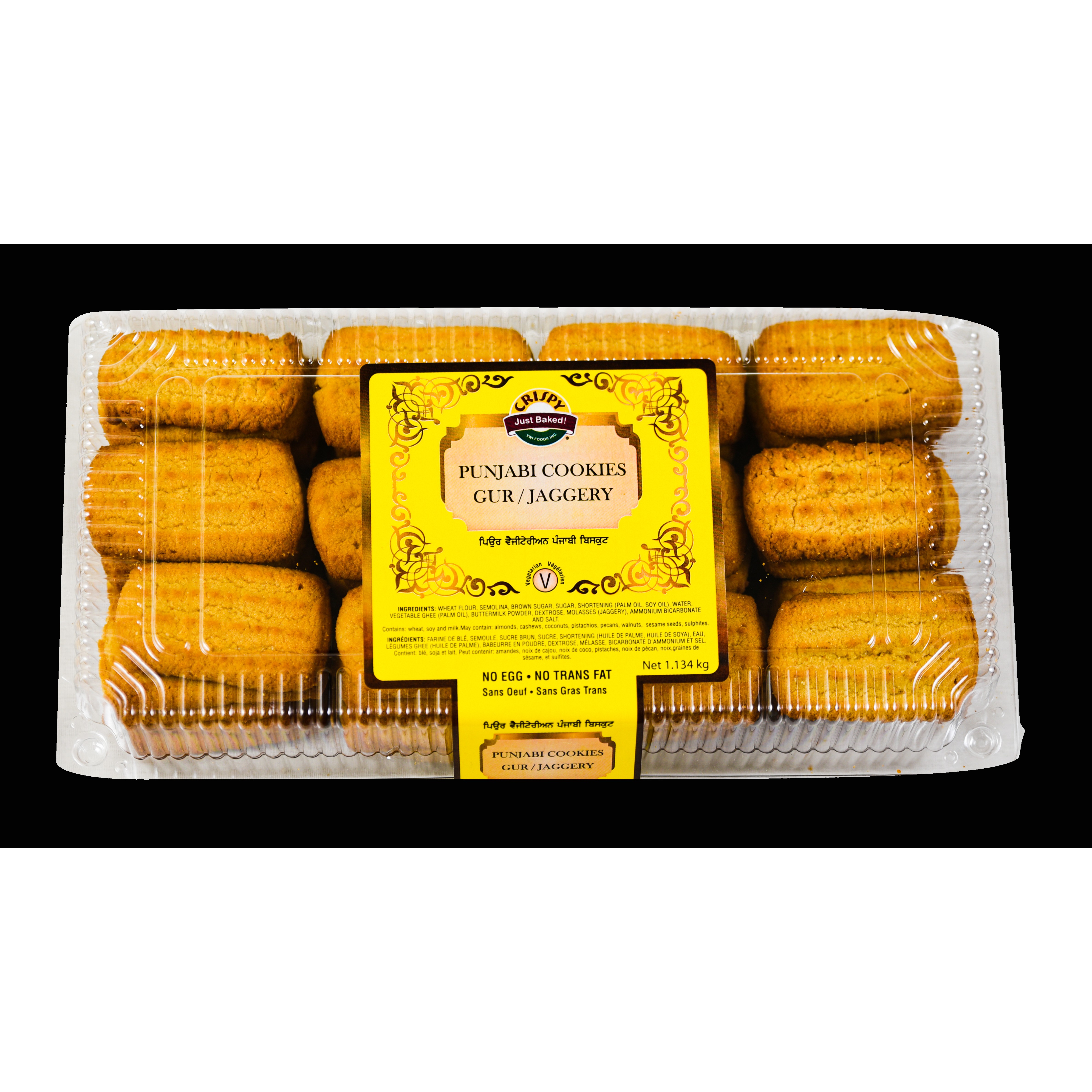 CRISPY PUNJABI GUR COOKIES