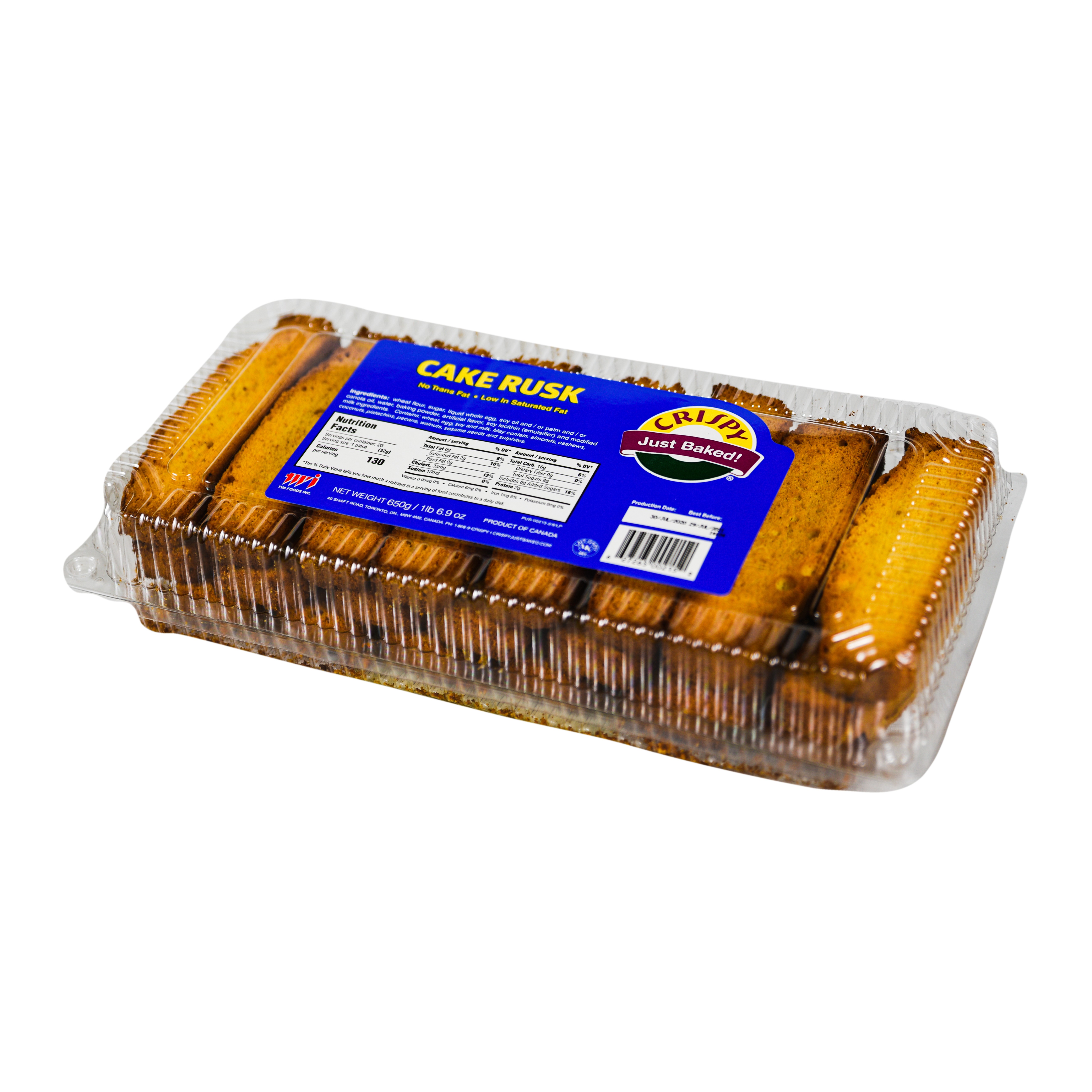 Crispy Cake Rusk 650 GM