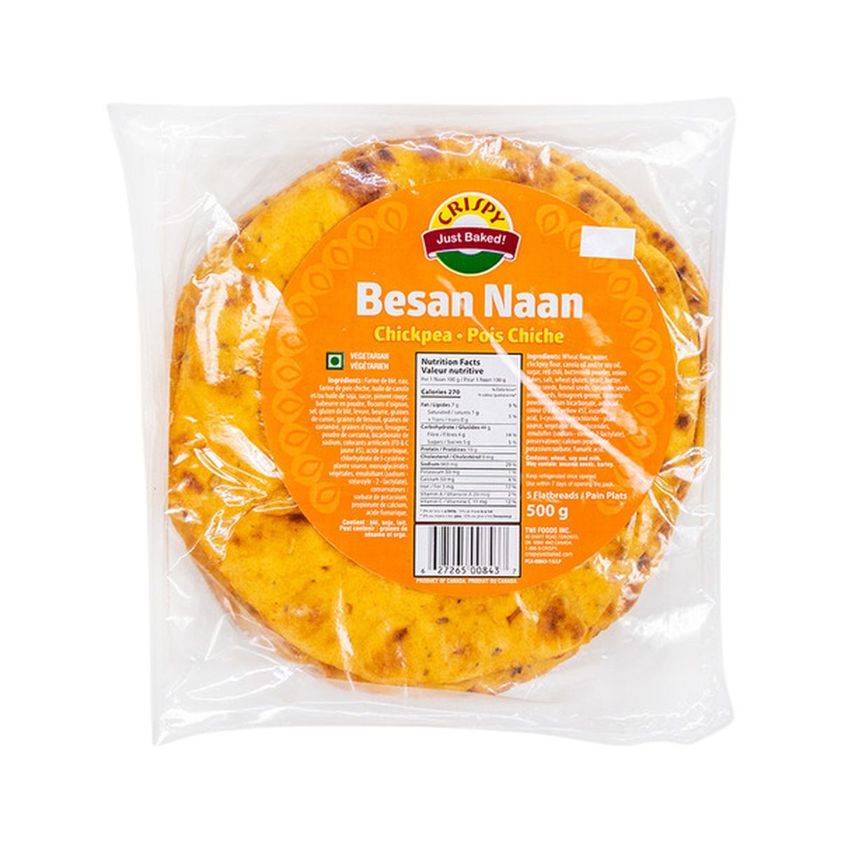Crispy Besan Naan 500 GM