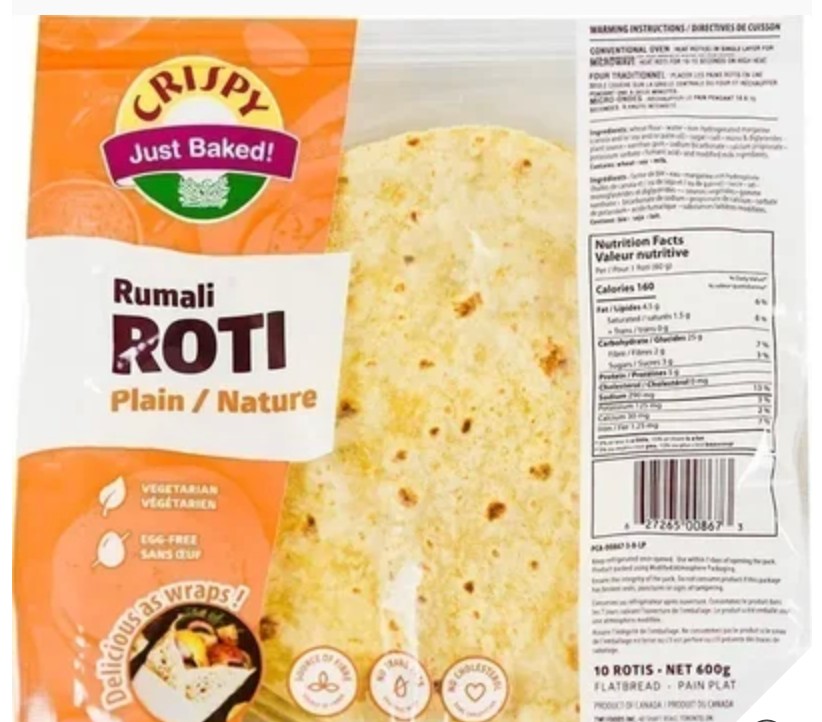 Crispy Rumali Roti 600 GM