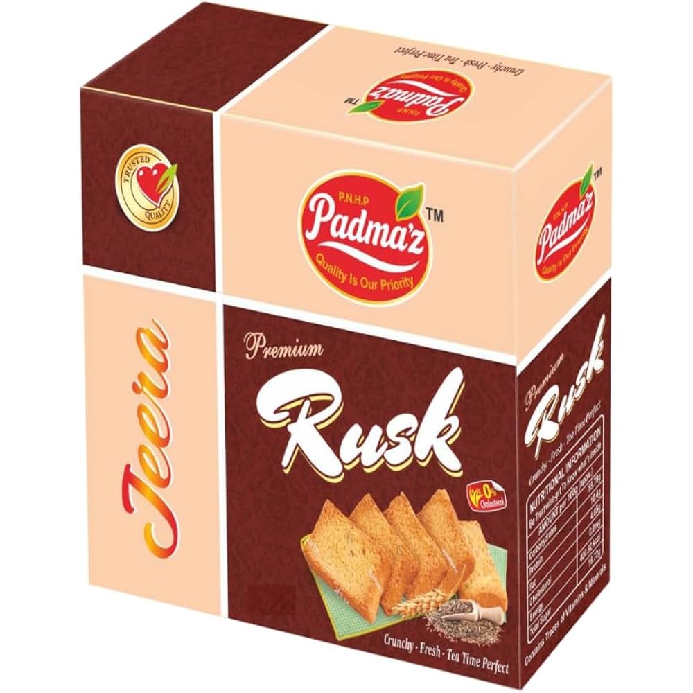 Crispy Cumin Tea Rusk  200 GM