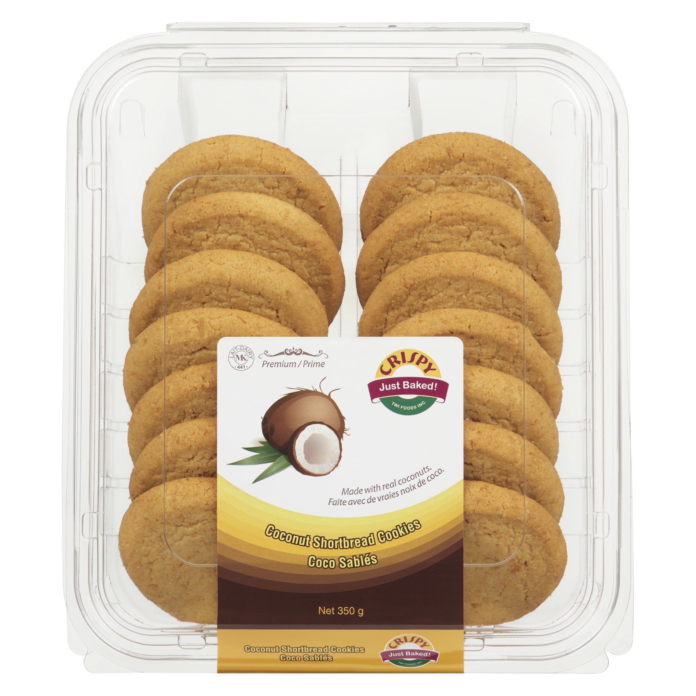 Crispy Coconut Cookies 350 GM