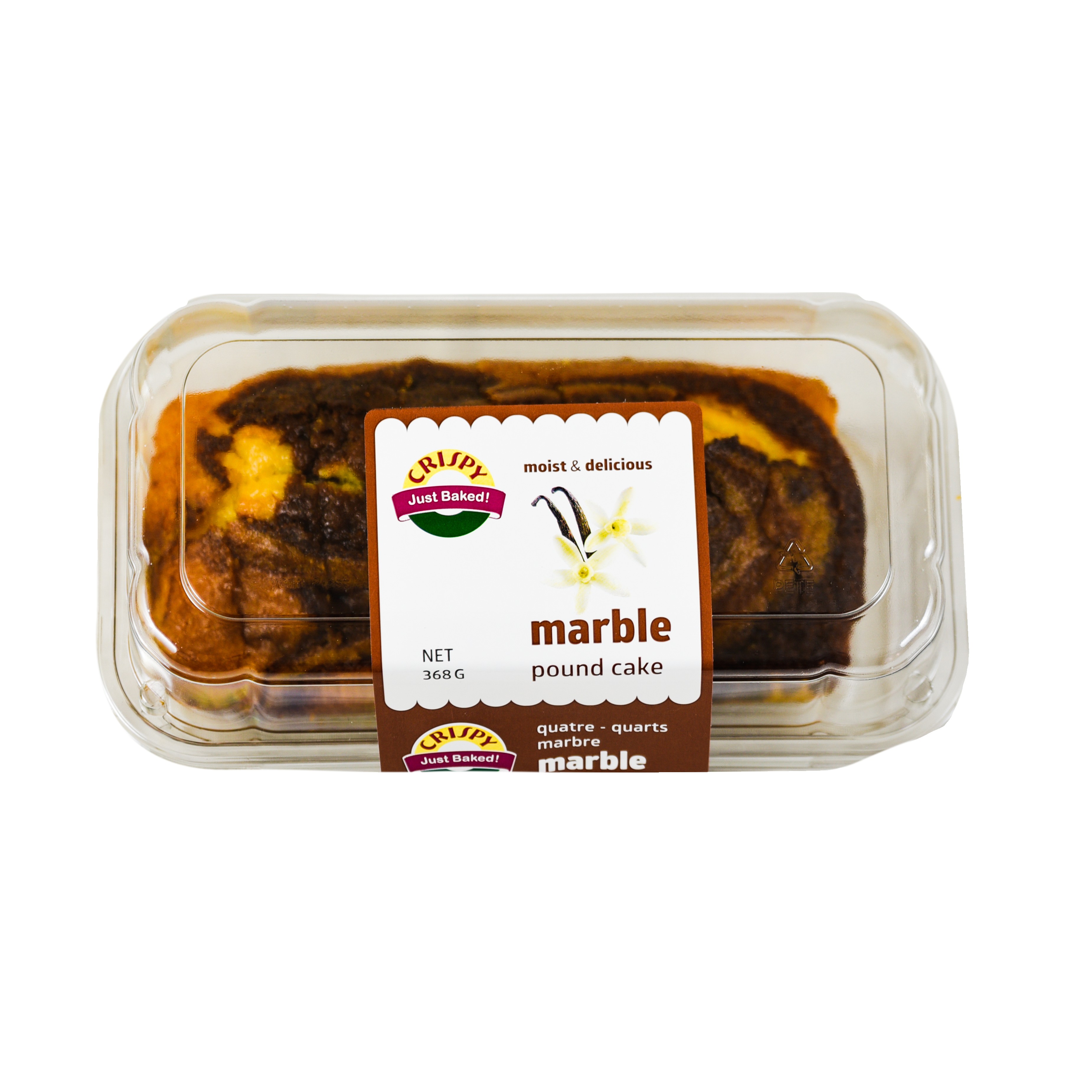 CRISPY POUND CAKE MARBLE 368 GM