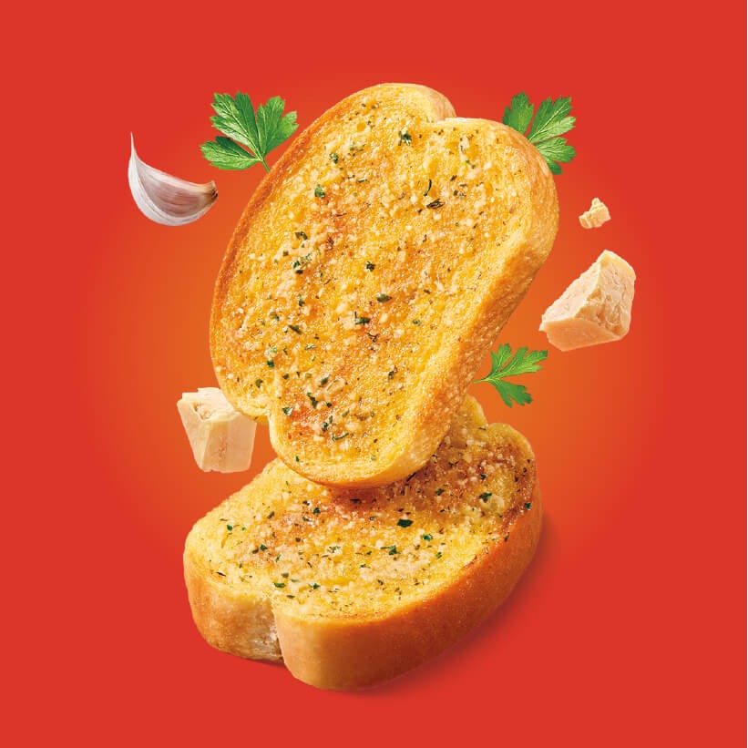 GARLIC/AIL&PARMESAN TOAST CRISPY 150 GM
