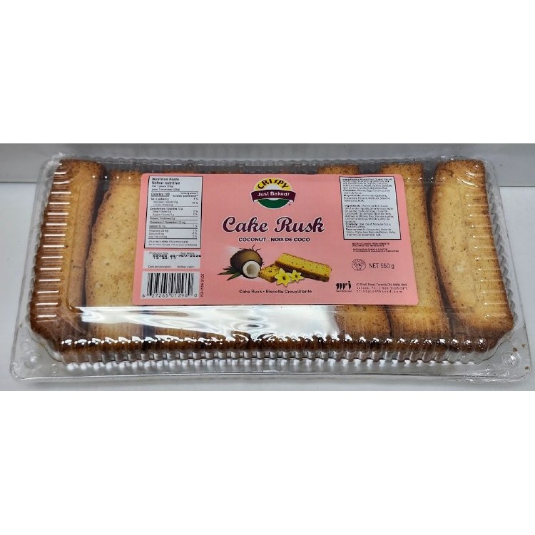 Crispy Coconut Cake Rusk 550 GM