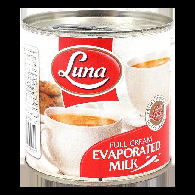 LUNA EVAPORATED MILK 170 GM