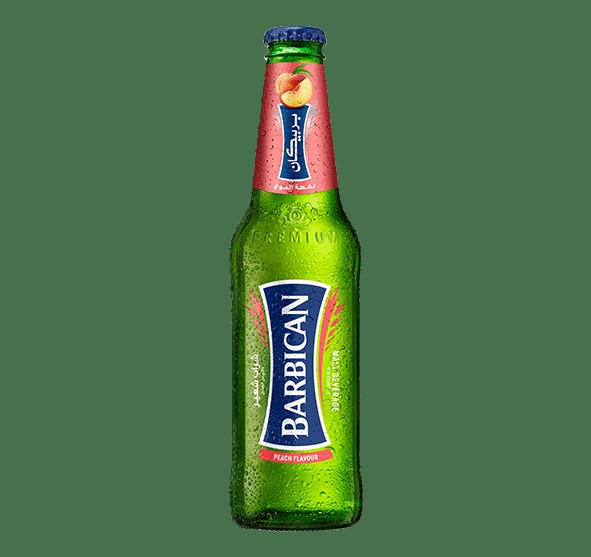 BARBICAN PEACH MALT BEVERAGE 330 ML