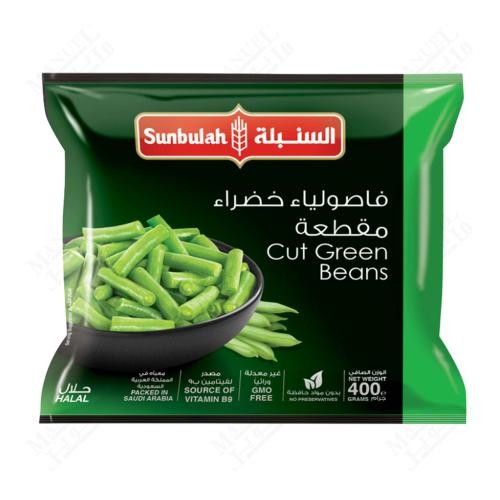SUNBULAH CUT GREEN BEANS 400 GM