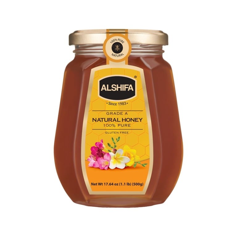 ALSHIFA NATURAL HONEY 500 GM