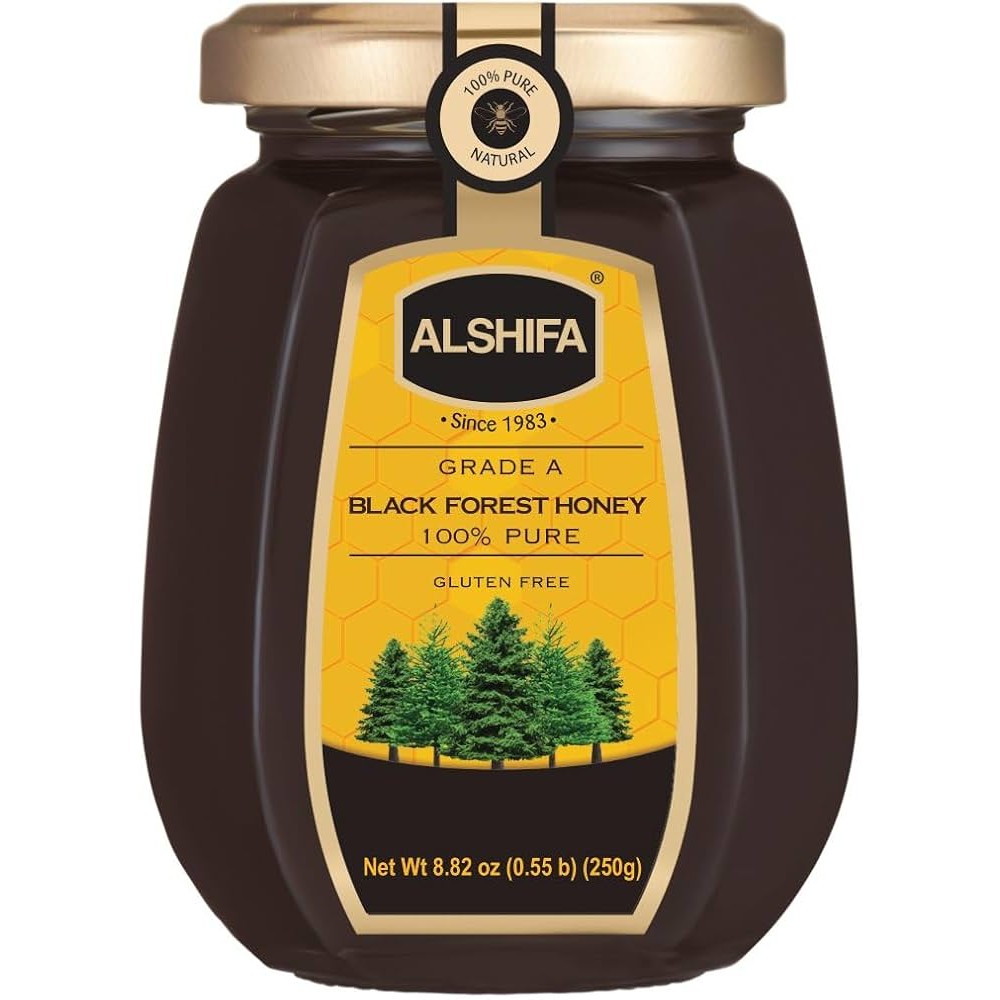 ALSHIFA BLACK FOREST (GRADE A) HONEY 250 GM