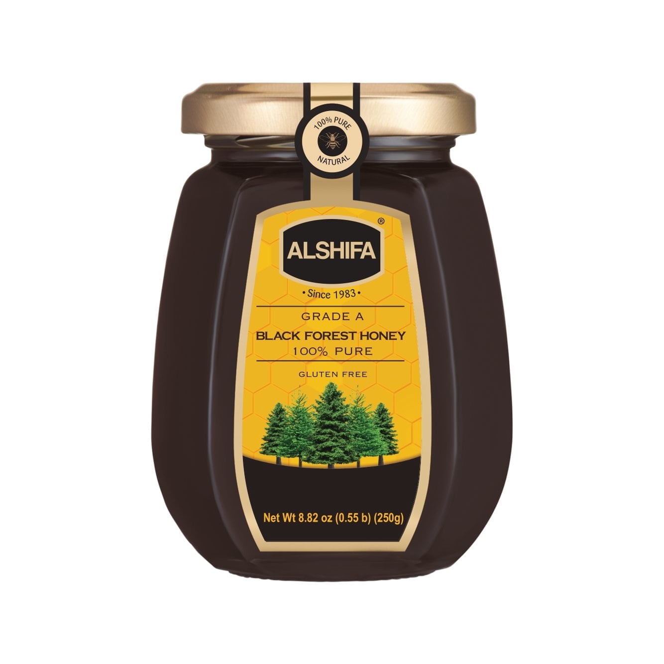 ALSHIFA BLACK FOREST HONEY 250 GM