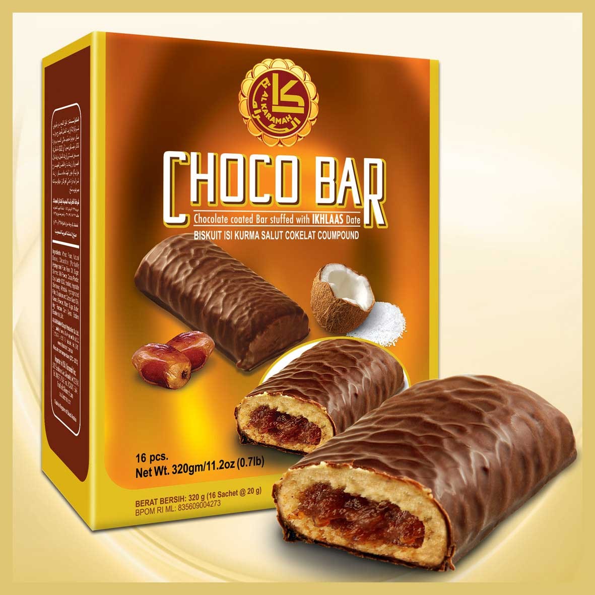 AlKaramah Choco Bar 320 GM