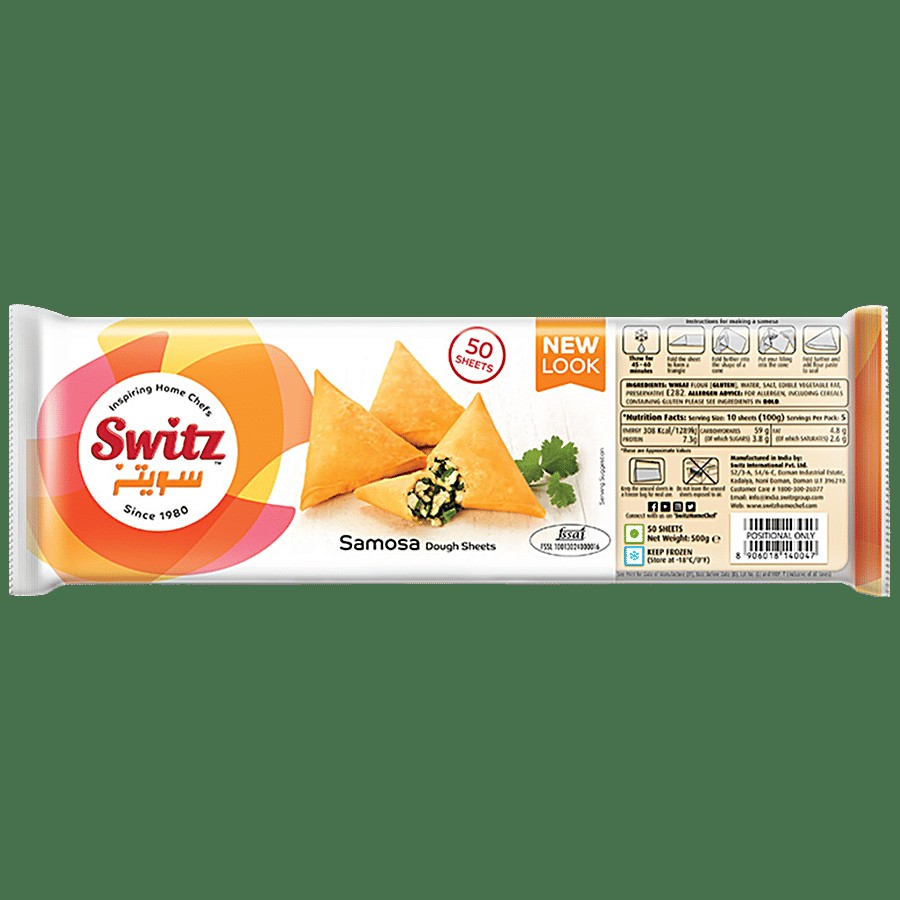 Switz Oily Sambosa Leave 50 PCS