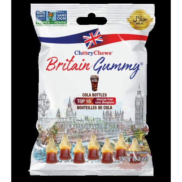 Cheery Chews GUMMY COLA BOTTLES