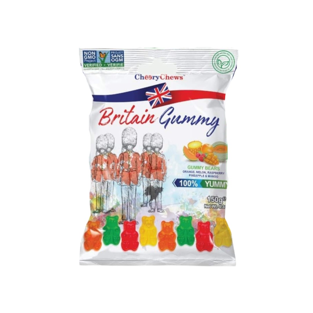 Britain Gummy Gummy Bears 150 GM
