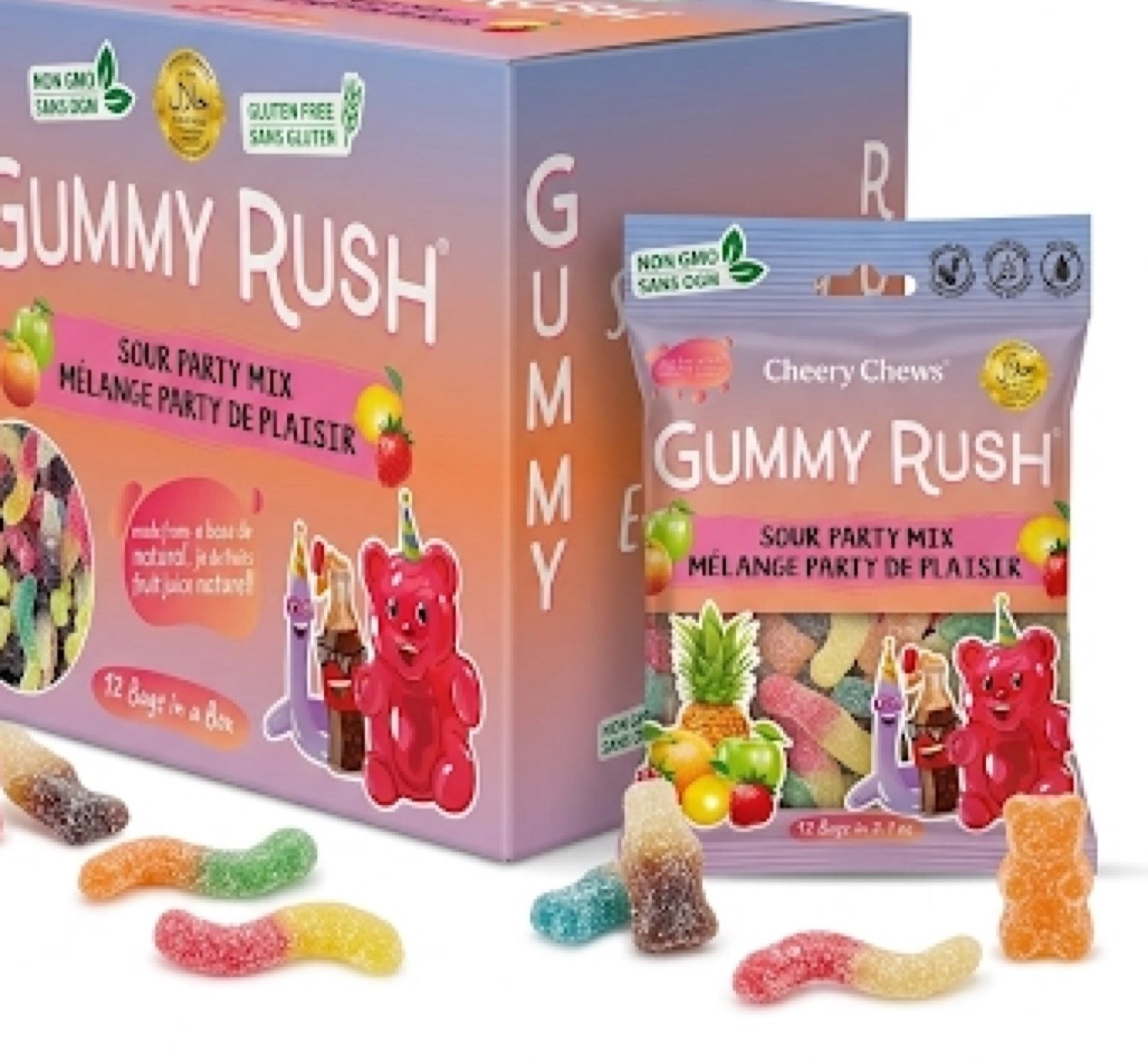 Cheery Chews GUMMY SOUR PARTY MIX 150 GM