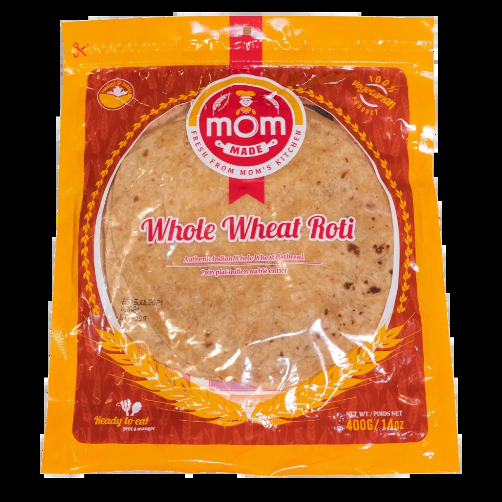 Mom Whole Wheat Roti 400 GM