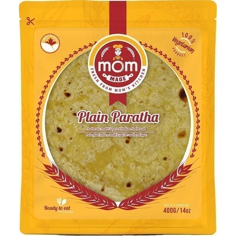 Mom Made Plain Paratha 400 GM