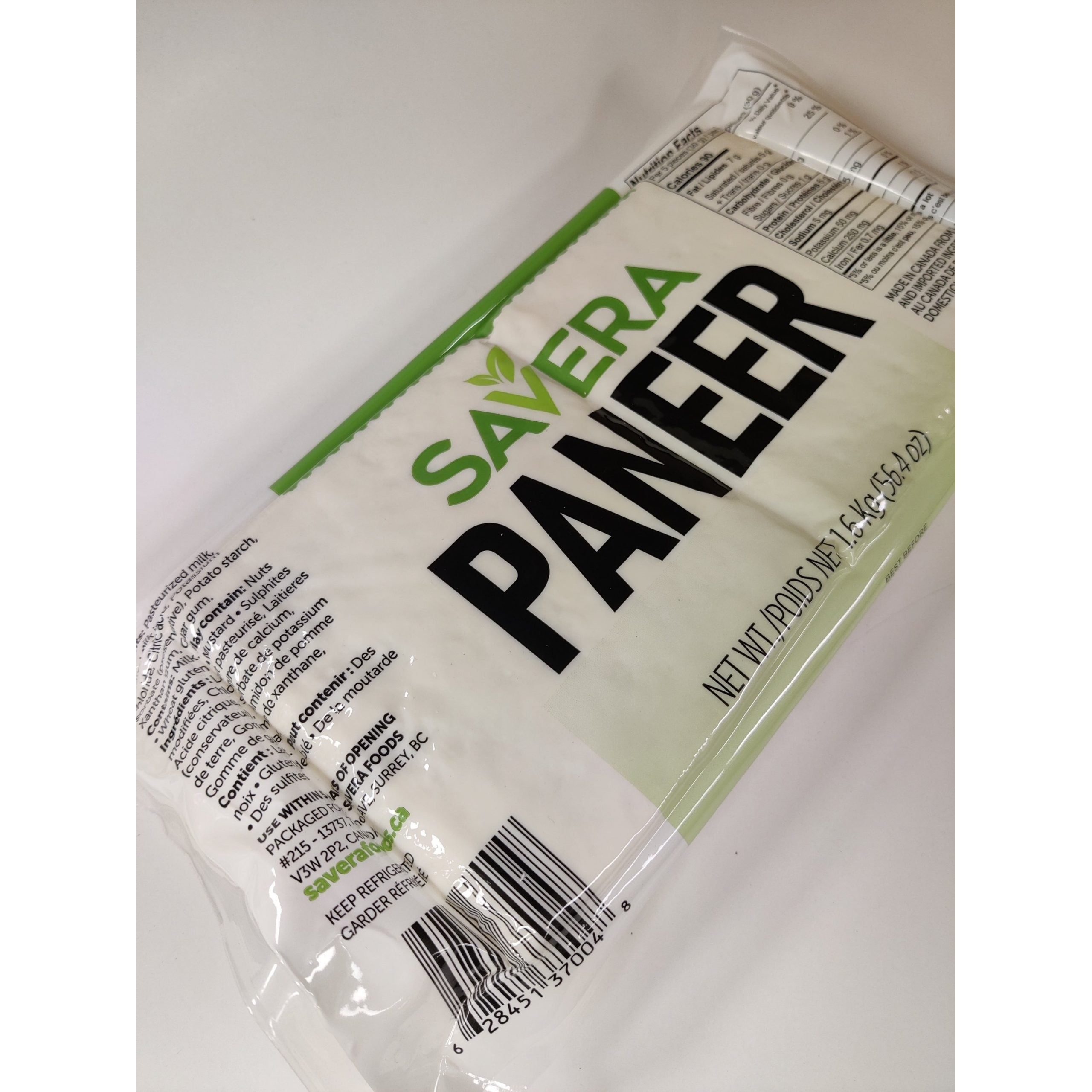 SAVERA PANEER BULK 1.6 KG