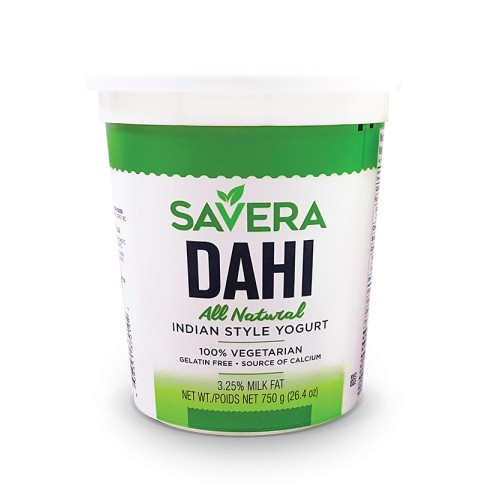 Savera Dahi Indian Style Yogurt 3.25% Milk Fat 750 GM