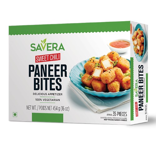 SAVERA PANEER BITES 454 GM
