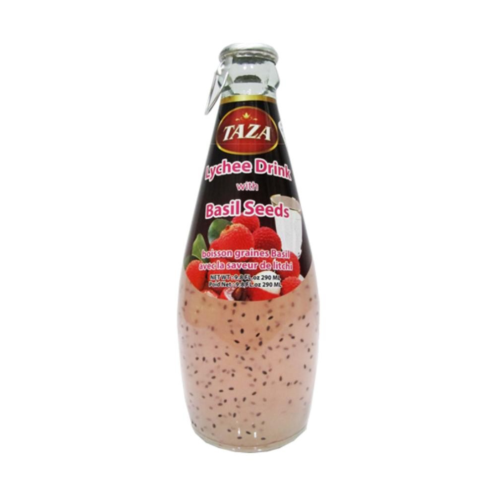 Taza Basil Seed Drink Lychee 290 ML