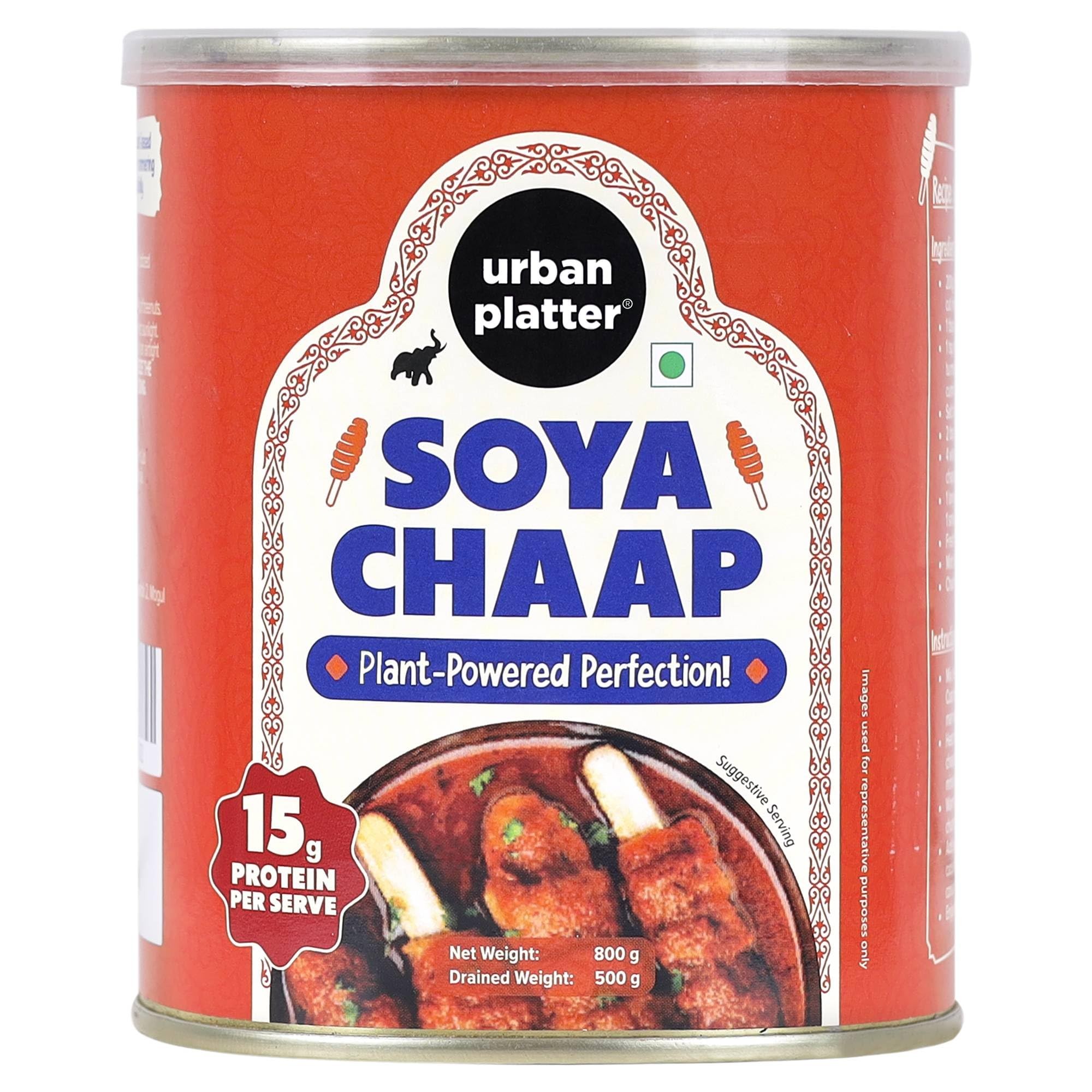 PK TIN SOYA CHAAP 800 GM
