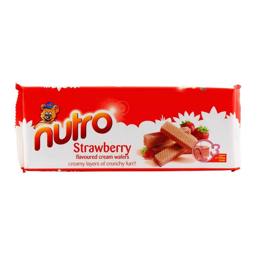 Nutro Strawberry Cream Wafers 2.65 OZ