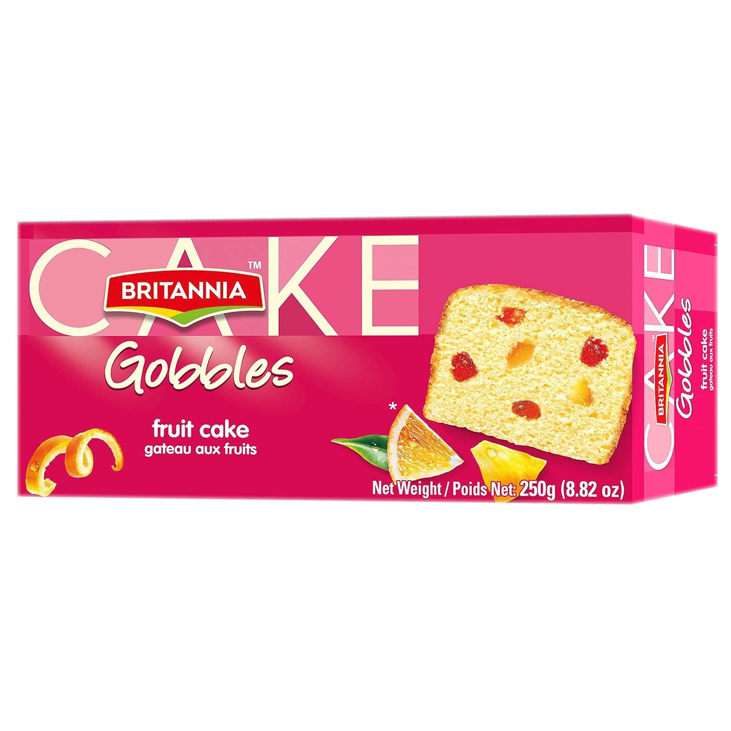 BRITANNIA FRUIT CAKE 250 GM