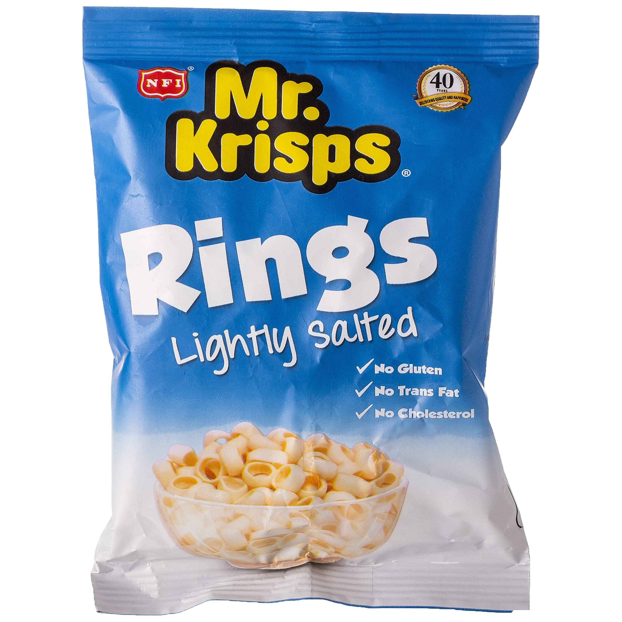 Mr Krisps Salted Rings 15 GM