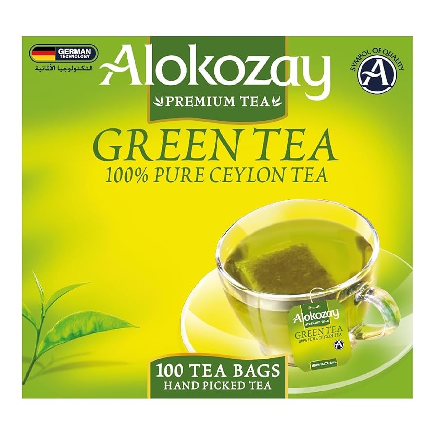 ALOKOZAY GREEN TEA 100 BAG