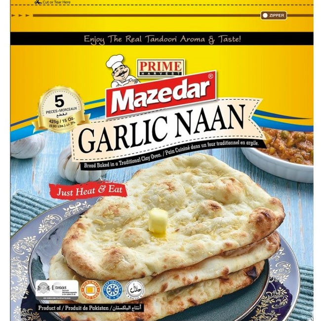 Mazedar Garlic Naan