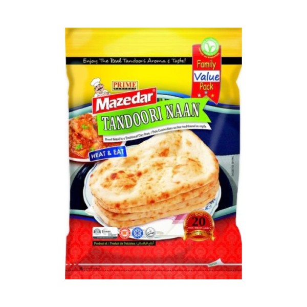 Prime Mazedar Tandoor Naan 20 Each