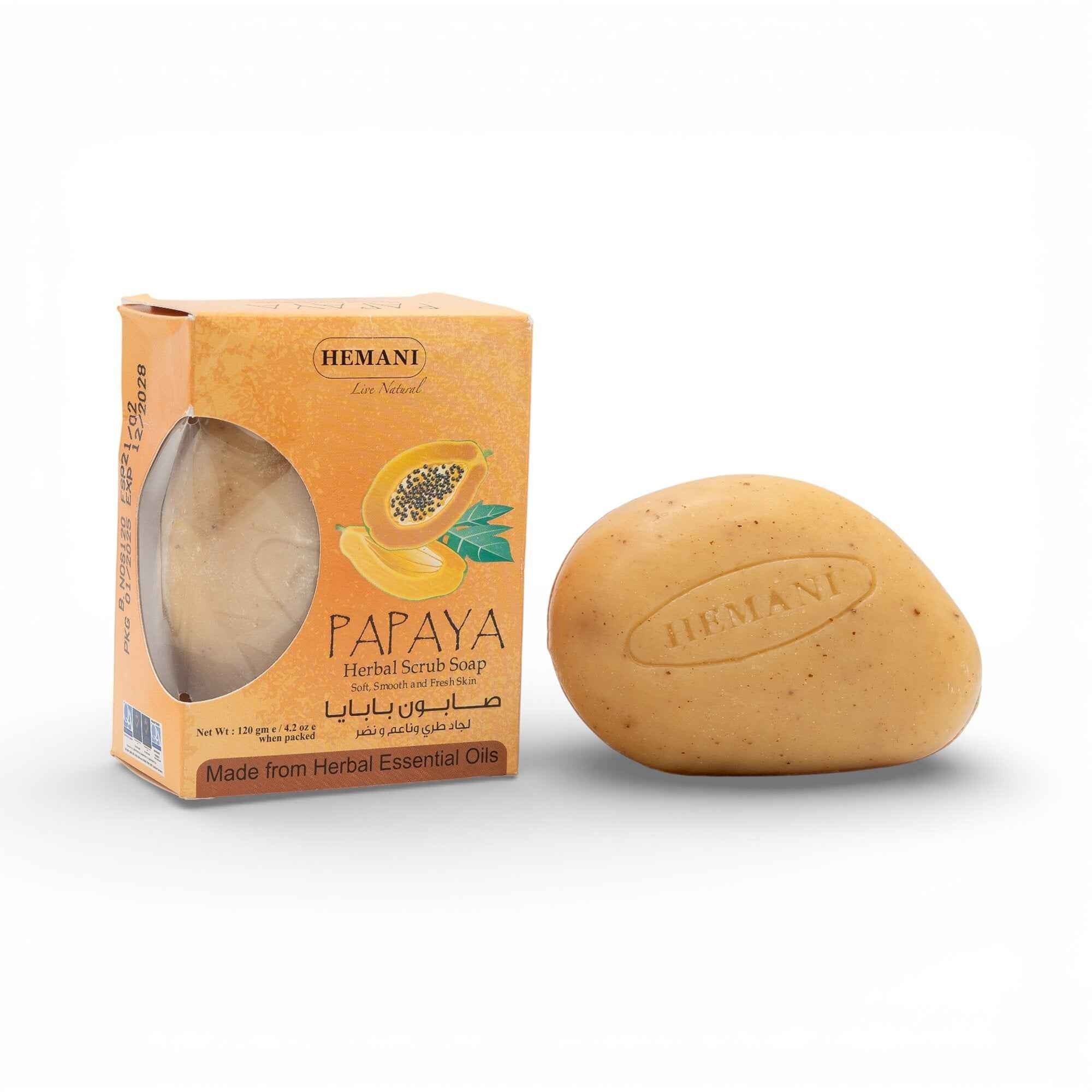 Hemani Papaya Herbal Soap 120 GM
