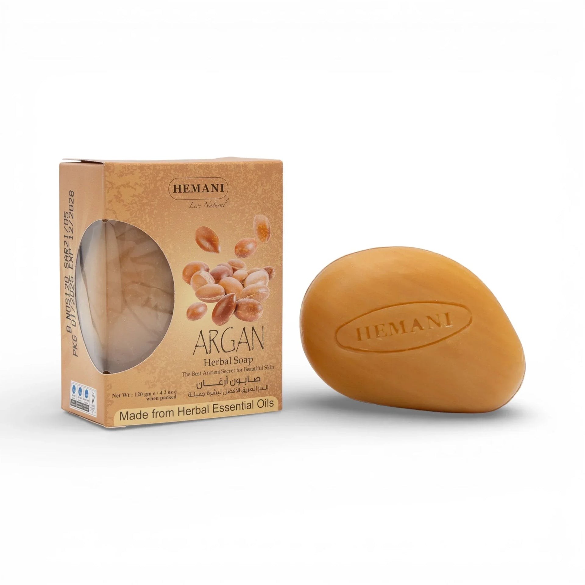 Hemani Argan Herbal Soap 120 ML